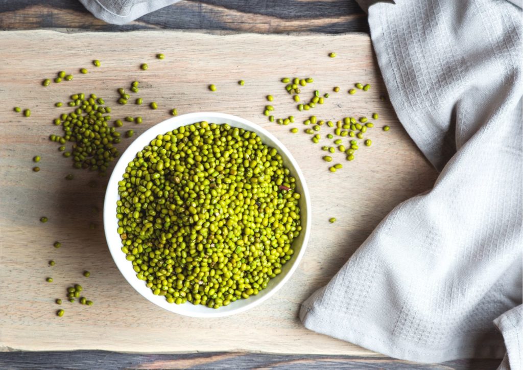 start cooking with mung beans