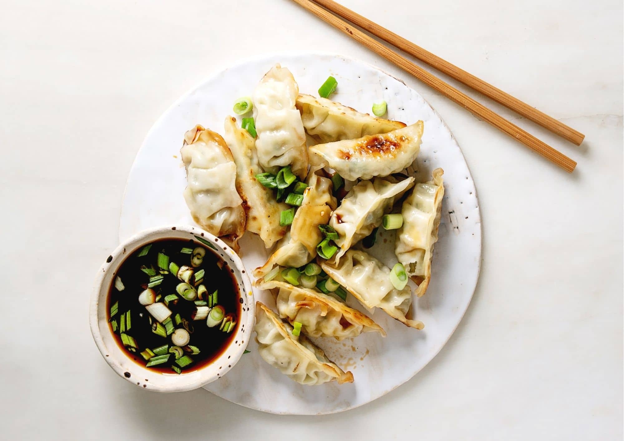 vegan tofu dumplings